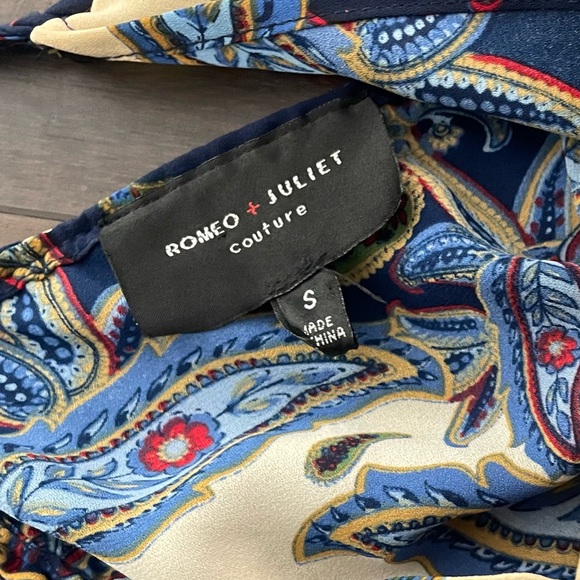 Vintage Y2K ROMEO + JULIET COUTURE asymmetrical maxi dress. Size S - Picture 5 of 5